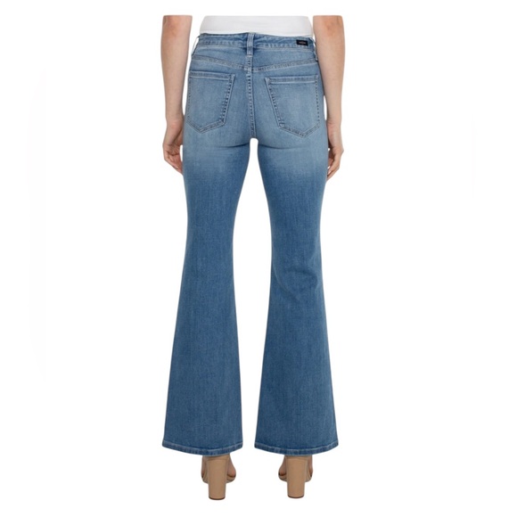 Liverpool Hannah Flare with flap front pocket size 10/30 - Picture 3 of 9